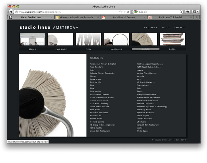 Studio Linse: Clients