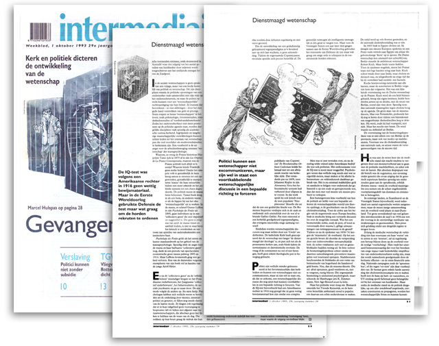 Intermediair: 3 paginaas