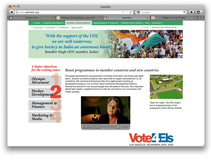 Vote4Els, Hockey Development